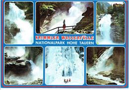 CPM AUTRICHE SALZBOURG KRIMML - Les Cascades De Krimml - Multivues - Krimml