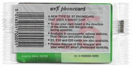 UK - BT - BCF - BETA Trial Card 5£, TRL020Ab - GPT2 Chip, Exp. 09.96, NSB - BT Test & Prove