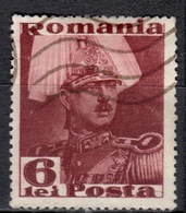 RO+ Rumänien 1935 Mi 498 Karl II. - Oblitérés