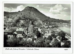 Königstein, Stadt Und Festung - Koenigstein (Saechs. Schw.)