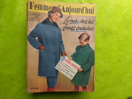 Femmes D'aujoud'hui N° 594 Avec Supplement - Mode