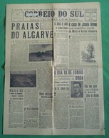 Faro - Jornal "Correio Do Sul" Nº 1753 De 21 De Junho De 1951 - Imprensa - Testi Generali