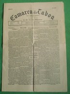 Tábua - Jornal "Comarca De Taboa" Nº 117 De 18 De Janeiro De 1933 - Imprensa. Coimbra. Portugal. - Testi Generali