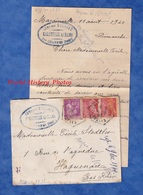 Enveloppe Ancienne & Courrier - MARAINVILLE Sur MADON P. CHARMES ( Vosges ) - Occupation WW2 Cachet Oberkommando - Oorlogszegels