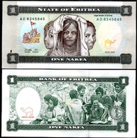 ERITREA 1 NAKFA 1997 P-1 UNC  D-0321 - Erythrée