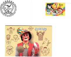 Russia.2002 EUROPA  (Circus). Booklet   Michel # 987 MH - Ongebruikt