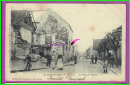 CPA (94 Val De Marne) - LA QUEUE EN BRIE - Rue De Lagny - Animé Voyagé Oblitéré - La Queue En Brie