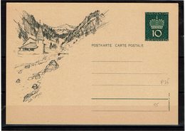 FAL14 - LIECHTENSTEIN CARTE POSTALE MICHEL N°P36 - Stamped Stationery