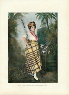 Document (1880) : Martinique, Type De Quarteronne, Femme De Couleur, Photographie Aquarellée, Souvenir De Voyage - Andere