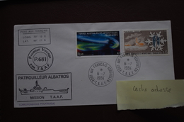 6-191 TAAF 6/7/1984 Navire Marine Nationale Albatros Kerguelen Aurore Boréale Glaciologie Climat - Klimaat & Meteorologie