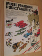 SPI2019 : PAGE Plastifiable Sur Demande REVUE SPIROU Année 1975 76 1 FRANQUIN PAGE ANNONCE SORTIE NOUVEL ALBUM - Franquin