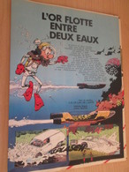 SPI2019 : PAGE Plastifiable Sur Demande REVUE SPIROU Année 1975 76 1 LES PETITS HOMMES  PAGE ANNONCE SORTIE NOUVEL ALBUM - Petits Hommes, Les