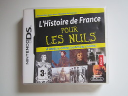 JEU NINTENDO DS L'HISTOIRE DE FRANCE POUR LES NULS - Nintendo DS