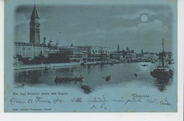 ITALIE - VENEZIA - Riva Degli Schiavoni Veduta Dalla Dogana (1900) - Venezia (Venice)