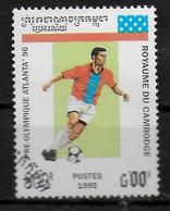 CAMBODGE    N° 1250   Oblitere  Jo 1996    Football  Soccer Fussball - Usati