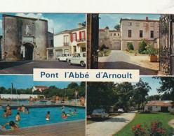 **  UNIQUE   *** 17  *** Carte De Stock Imprimeur  - PONT L'ABBE D'ARNOULT En Flanant Dans Pont L'Abbé - Pont-l'Abbé-d'Arnoult