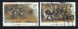Belgien  1997 Mi.Nr. 2745 / 2746 , EUROPA CEPT Sagen Und Legenden - Gestempelt / Fine Used / (o) - 1997
