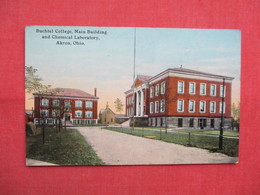 - Buchtel College Main Building Chemical Laboratory   Ohio > Akron Ref  3472 - Akron