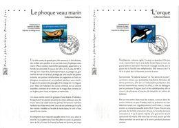 WWF FRANCE, Notice Philatélique Premier Jour - Meereswelt
