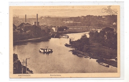 4320 HATTINGEN, Ruhrbrücke, 20er Jahre - Hattingen