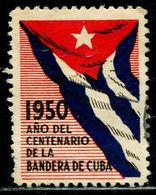 AS5970 Cuba 1950 Standard Flag Commemorative Ticket 1V MNH - Unused Stamps