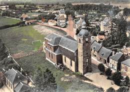 61-CARROUGES- L'EGLISE VUE DU CIEL - Carrouges