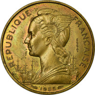 Monnaie, Réunion, 20 Francs, 1955, ESSAI, FDC, Aluminum-Bronze, KM:E7 - Reunión
