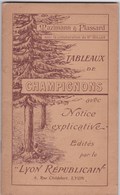 Thème Champignon, Notice Explicative Des Tableaux De Champignons De Mazimann Et Plassard 66 Pages Excellent état - Non Classés