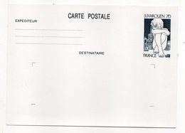 Entier Postal--n° 1876--CP1 --Type Expo Phil  JUVAROUEN    60c  Ardoise  --NEUF - Cartes Postales Types Et TSC (avant 1995)