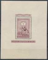 ** 1951 Lila Blokk (375.000) / Mi Block 20 Lilac (apró Ráncok / Light Creases) - Altri & Non Classificati