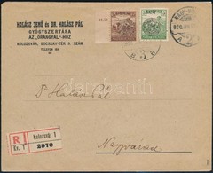 Kolozsvár 1920 Távolsági Ajánlott Levél 'KOLOZSVÁR' - 'NAGY-VÁRAD' Signed: Bodor - Otros & Sin Clasificación