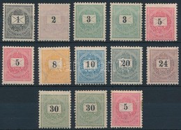 * 13 Db 1898-as Vagy 1899-es Bélyeg - Altri & Non Classificati