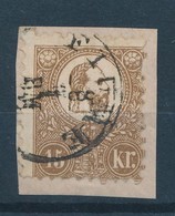 1871 Kőnyomat 15kr Kivágáson, Szép Minőség - Altri & Non Classificati