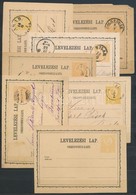 8 Db 1871-es Díjjegyes Levelezőlap, Ebből 1 Használatlan - Autres & Non Classés