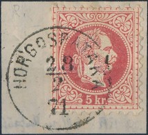 1867 5kr 'HORGOSPATAKA' (Gudlin 700 Pont) - Altri & Non Classificati