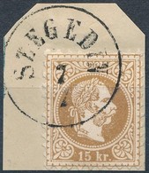 1867 15kr 'SZEGEDIN' - Other & Unclassified