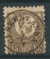 O 1871 Réznyomat  15kr 'UJSZENTANNA' (Gudlin 200p) - Altri & Non Classificati