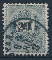 O 1898 20kr 11 1/2 Fogazással, Szép állapotban - Sonstige & Ohne Zuordnung