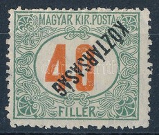 * 1919 Portó 40f Fordított Köztársaság Felülnyomással - Other & Unclassified