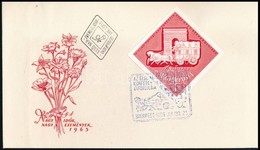 1963 Első Nemzetközi Postakocsi Konferencia Vágott Bélyeg FDC-n - Altri & Non Classificati