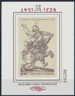 ** 1979 Festmény XVIII. Vágott Blokk (7.000) - Altri & Non Classificati