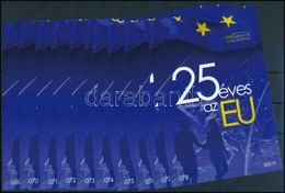 ** 2017 10 Db 25 éves Az EU Emlékív (15.000) - Altri & Non Classificati