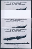 ** 2018/12 Zeppelin 4 Db-os Emlékív Garnitúra (28.000) - Other & Unclassified