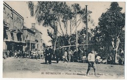 CPA - BEYROUTH (Liban) - Place Des Canons, Les Cireurs - Lebanon