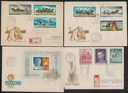 Kb 72 Db FDC Főleg Az 1960-as, 1970-es évekből - Autres & Non Classés