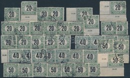 O 1903-1951 Portóbélyegek 12 Db Stecklapon - Altri & Non Classificati