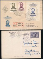 1949-1954 Bélyegnap 2 Klf Kiadás 2 Db FDC-n - Altri & Non Classificati