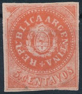 (*) Argentína 1864 1 Db újnyomat - Sonstige & Ohne Zuordnung