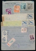 Uruguay, Csehszlovákia, Chile 1951-1954 4 Klf Levél Ausztriába - Altri & Non Classificati