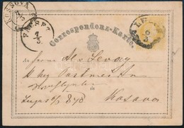 1870 Díjjegyes Levelezőlap / PS-card 'LU(GO)S' - 'FACSET' (Gudlin 150 P) - 'KOSSOVA' (Gudlin 500 P) - Andere & Zonder Classificatie